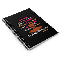 Load image into Gallery viewer, Independent Queen Spiral Notebook - Ruled Line