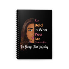 Load image into Gallery viewer, Bold Queen Spiral Notebook - Ruled Line