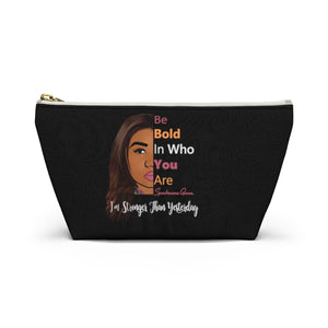 Bold Queen Accessory Pouch w T-bottom